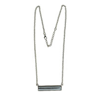 Collier en argent et Hématite noire