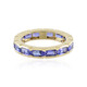 Bague en or et Tanzanite AAA (de Melo)