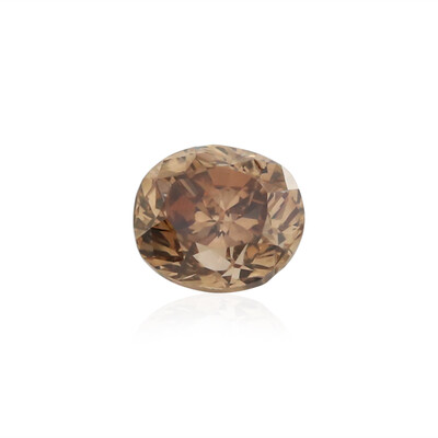 Gemme et Diamant chocolat SI2 0,38 ct