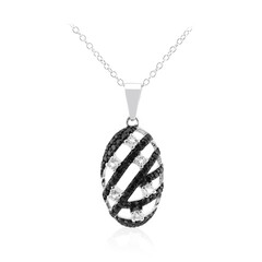 Collier en argent et Topaze blanche
