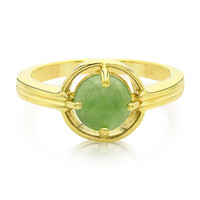 Bague en argent et Chrysoprase impériale