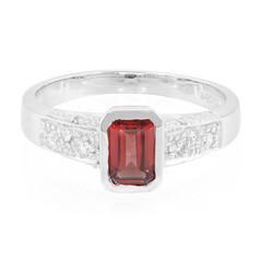 Bague en argent et Grenat de Lindi