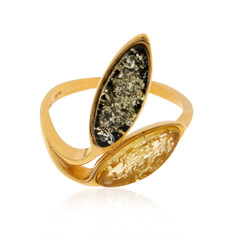 Bague en argent et Ambre baltique