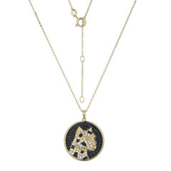 Collier en argent et Péridot (Adela Silber)
