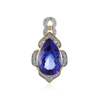 Pendentif en or et Tanzanite AAA (AMAYANI)