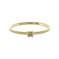Bague en or et Diamant champagne SI1