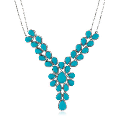Collier en argent et Turquoise Sleeping Beauty
