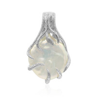 Pendentif en argent et Perle de culture d'eau douce (TPC)