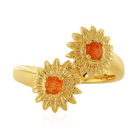 Bague en argent et Pierre du Soleil