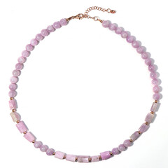 Collier en argent et Kunzite