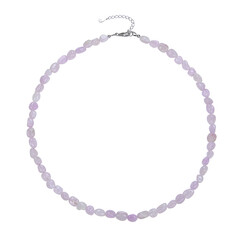 Collier en argent et Kunzite