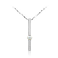 Collier en argent et Perle de culture d'eau douce
