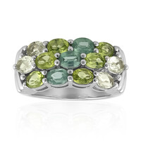 Bague en argent et Kyanite Menthe