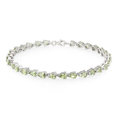 Bracelet en argent et Saphir du Mozambique