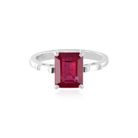 Bague en argent et Rubis de Bemainty