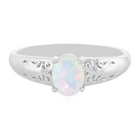 Bague en argent et Opale Welo