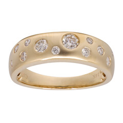 Bague en or et Diamant I1 (H) (CIRARI)