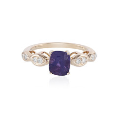 Bague en or et Saphir Luc Yen non chauffé (AMAYANI)