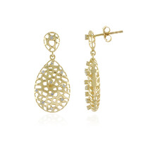 Boucles d'oreilles en or et Diamant I4 (J) (Ornaments by de Melo)