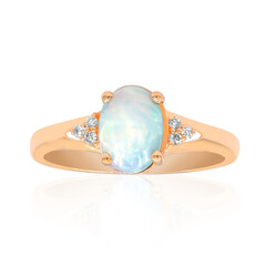 Bague en or et Opale Welo AAA