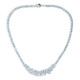 Collier en argent et Topaze bleu ciel