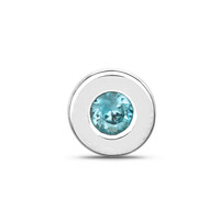 Pendentif en argent et Zircon de Ratanakiri