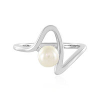 Bague en argent et Perle de culture d'eau douce