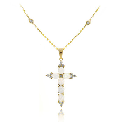Collier en or et Opale d'Australie (CIRARI)
