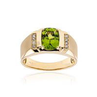 Bague en or et Péridot de Dashihe (CIRARI)