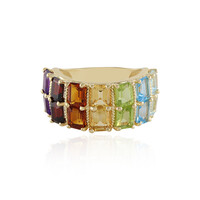 Bague en argent et Améthyste de Zambie