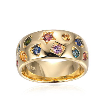 Bague en argent et Améthyste (Adela Gold)