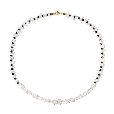 Collier en argent et Quartz blanc