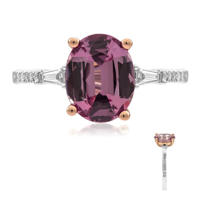 Bague en or et Grenat de Malaya (CIRARI)