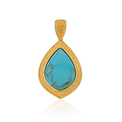 Pendentif en argent et Turquoise (dagen)