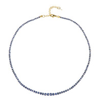 Collier en argent et Diamant couleur argent