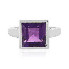 Bague en argent et Améthyste