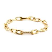 Bracelet en argent et Diamant I3 (I)