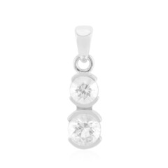 Pendentif en argent et Quartz Herkimer (Pallanova)