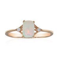 Bague en or et Opale Welo AAA