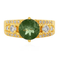 Bague en argent et Fluorite d'Esperanza