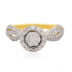 Bague en or et Diamant SI1 (G)