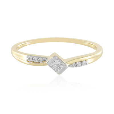 Bague en or et Diamant SI1 (H)