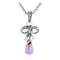 Collier en argent et Améthyste