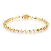 Bracelet en argent et Zircon