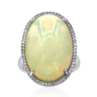 Bague en or et Opale Welo AAA (CIRARI)