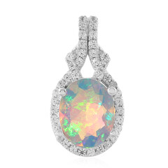 Pendentif en argent et Opale Welo