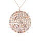 Collier en argent et Pierre de Lune blanche (KM by Juwelo)