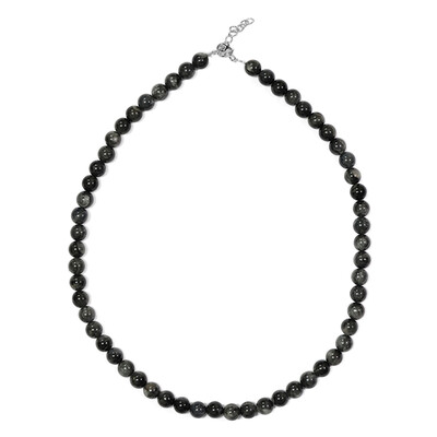 Collier en argent et Agate Œil d’aigle