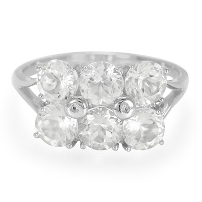 Bague en argent et Goshénite