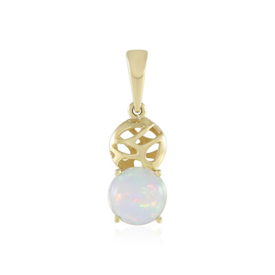 Pendentif en or et Opale Welo (Ornaments by de Melo)